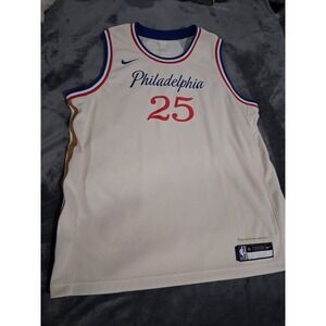 Nike Philadelphia 76ers Ben Simmons #25 NBA Swingman Jersey XL White